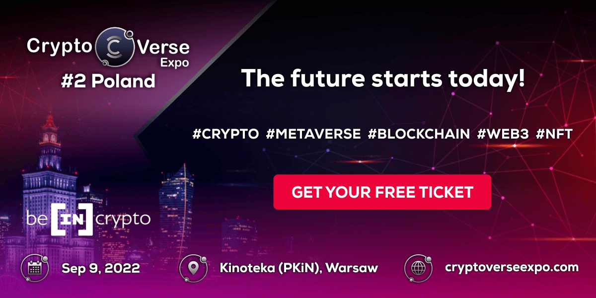 Targi i Konferencja CryptoVerse Expo #2 Poland &#8211; 9 września w warszawskiej Kinotece