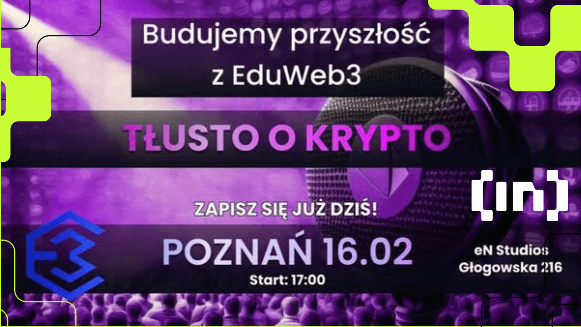 Meetup: #1 Tłusto o krypto &#8211; Budujemy przyszłość z Eduweb3