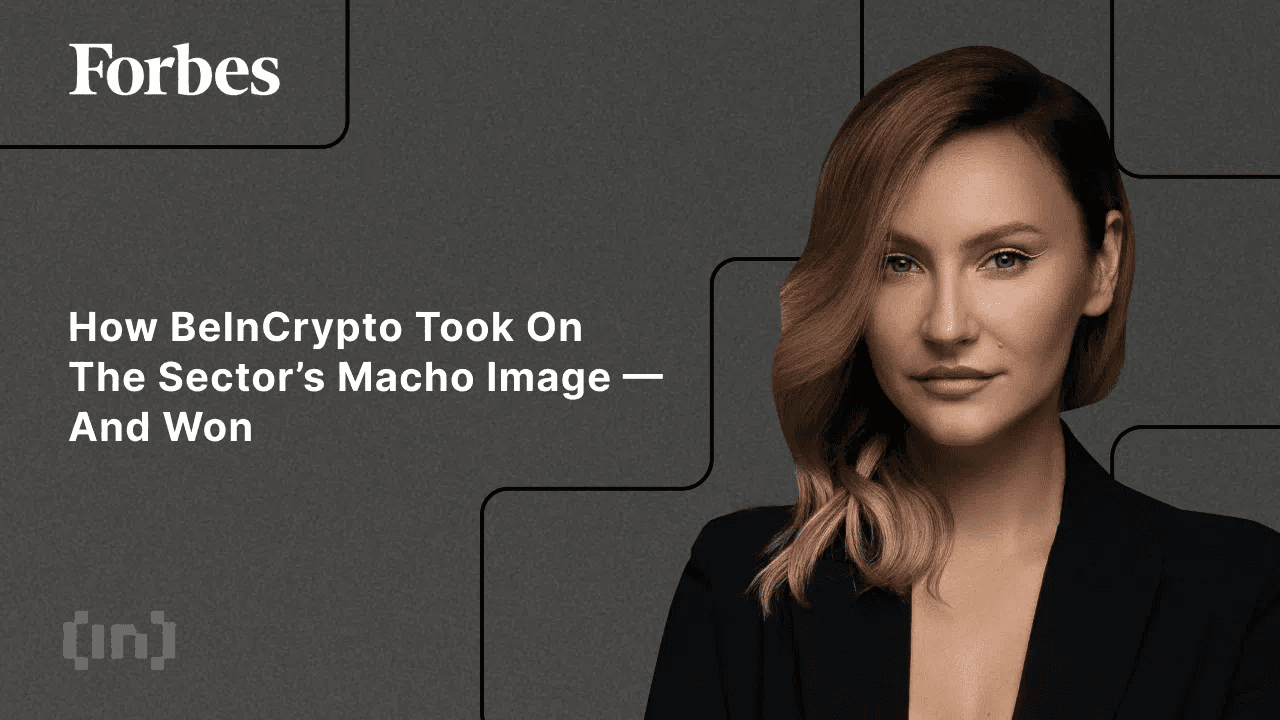 Alena Afanaseva, CEO BeInCrypto udziela wywiadu dla Forbes na Dzień Kobiet