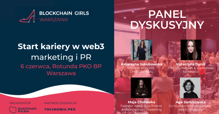 Blockchain Girls &#8211; start kariery w web3 &#8211; marketing i PR
