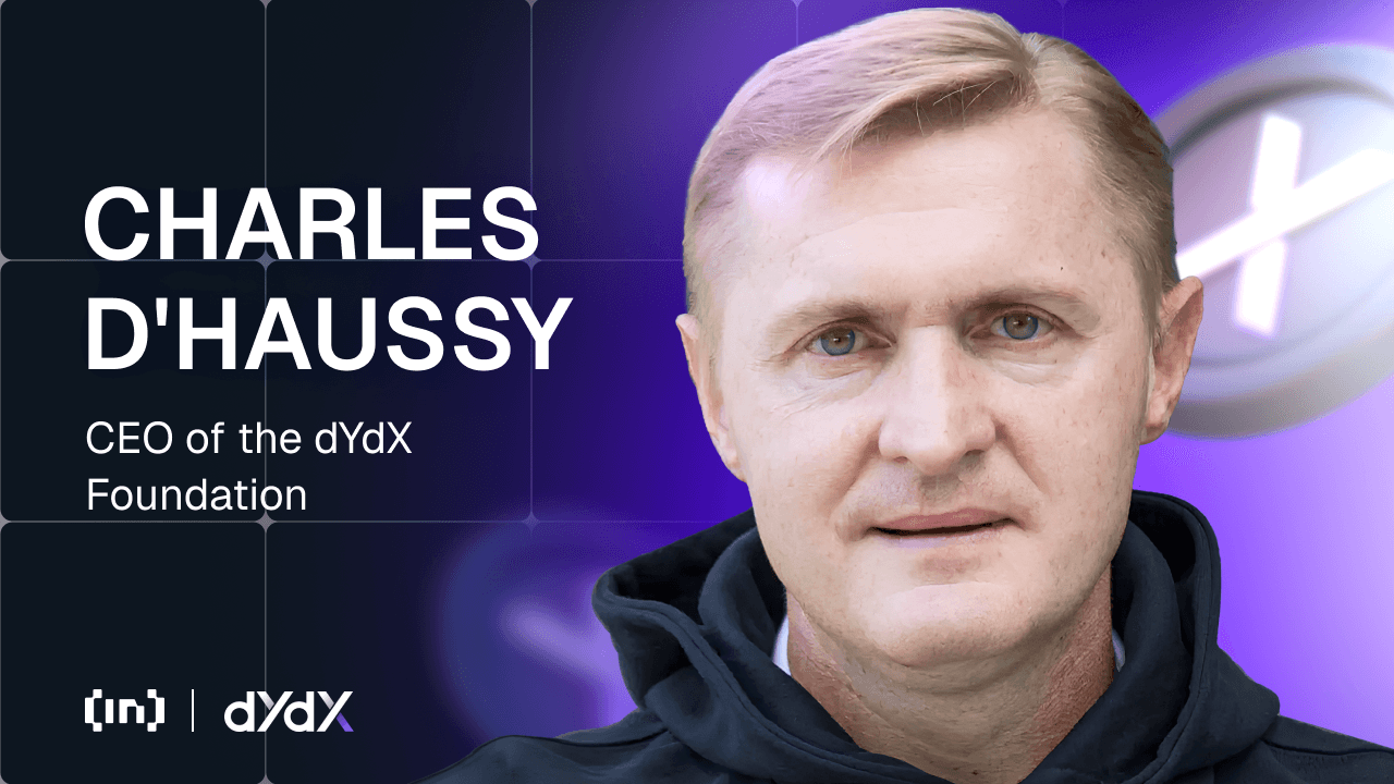 Szef fundacji dYdX Charles d’Haussy o wykupach, stakingu i rozwoju ekosystemu