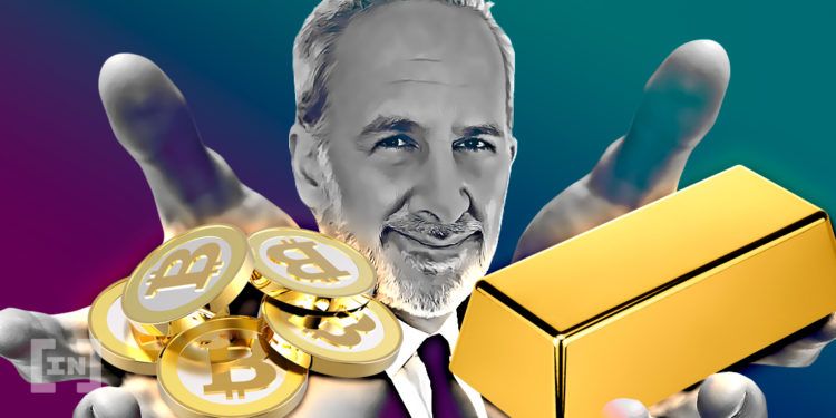 Peter Schiff wyśmiewa rajd Bitcoina i zachęca do kupowania złota