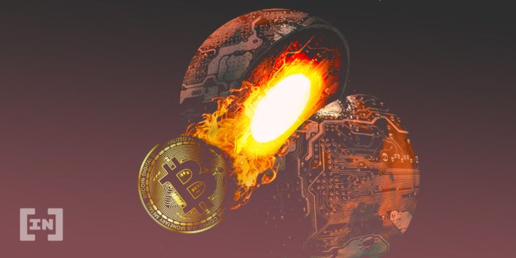 Hashrate Bitcoina spada do najniższych poziomów w 2020