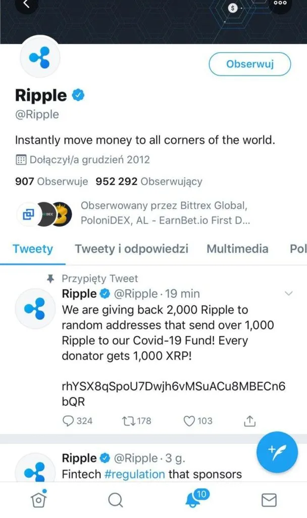 Ripple scam Ripple scam