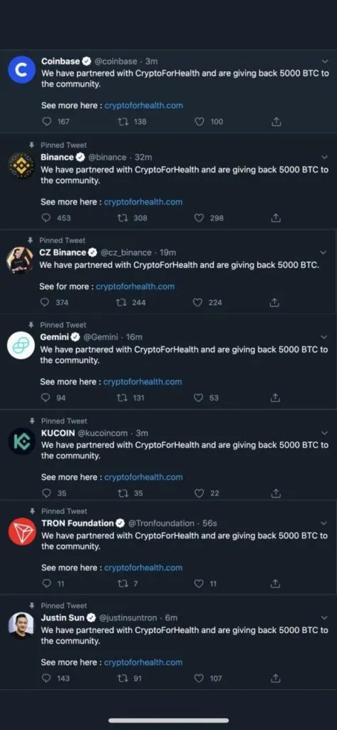 Twitter scam