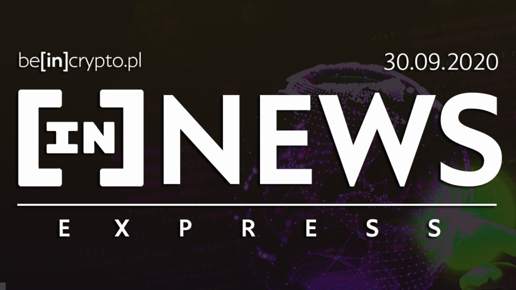 Ledger wykorzystuje KuCoin, Ogromny zakup BTC, 2 miliardy $ w DeFi? – [in]NEWS Express – 30.09.2020