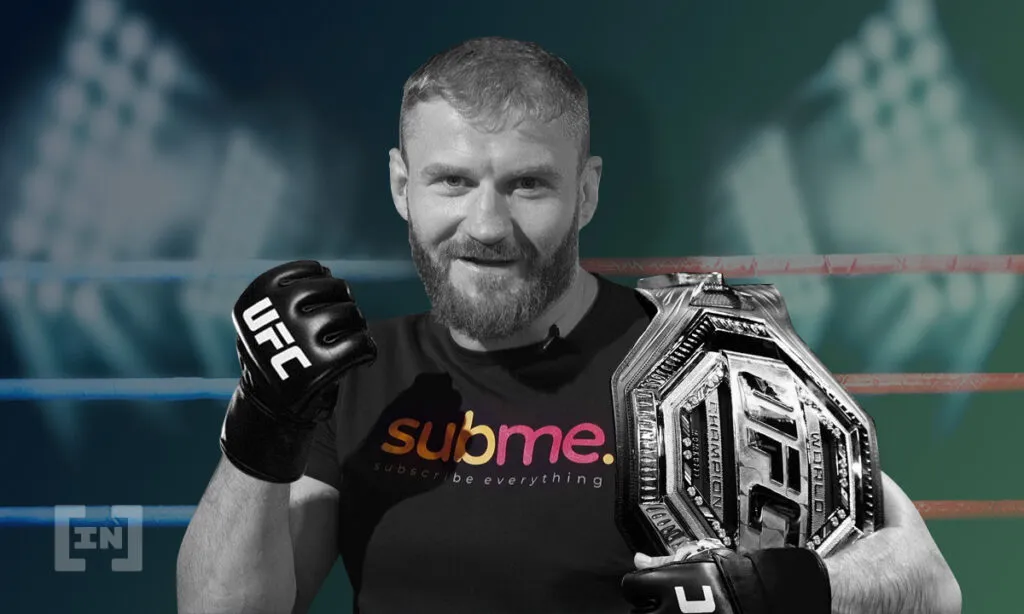 Mistrz świata UFC Jan Błachowicz ogłasza współpracę z Subme (SUB)