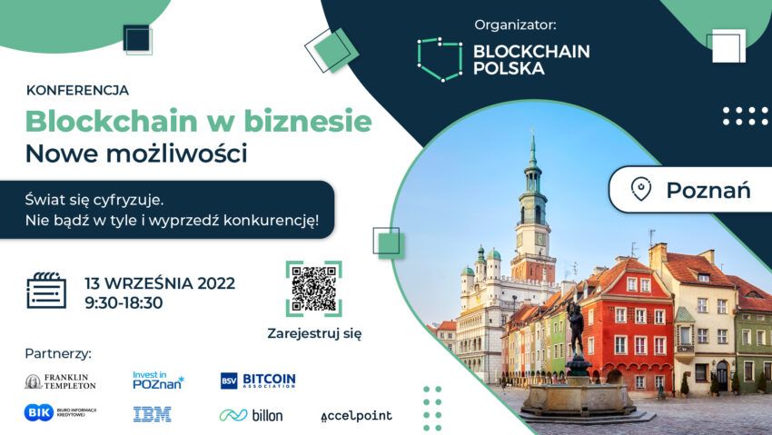 “Blockchain w biznesie” – pierwsze takie wydarzenie w Polsce!