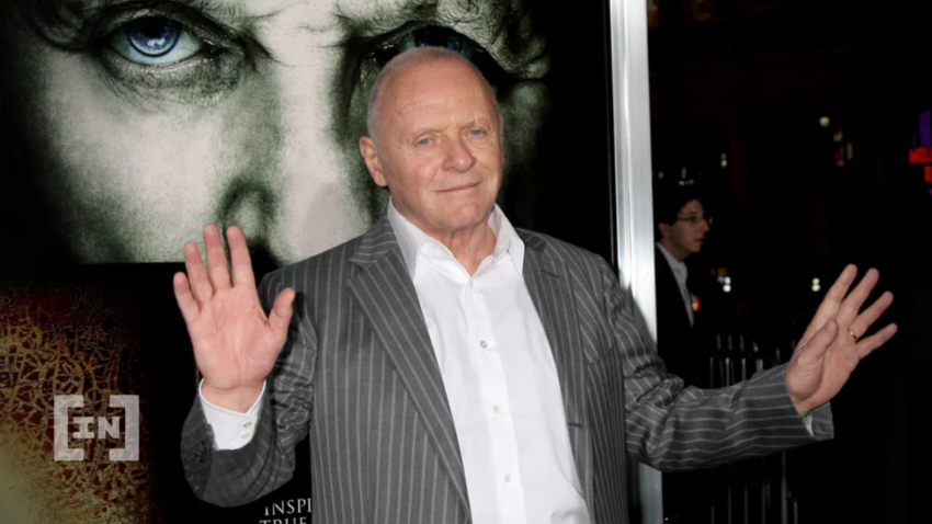 Zdobywca Oscara Anthony Hopkins wprowadza na rynek kolekcję NFT