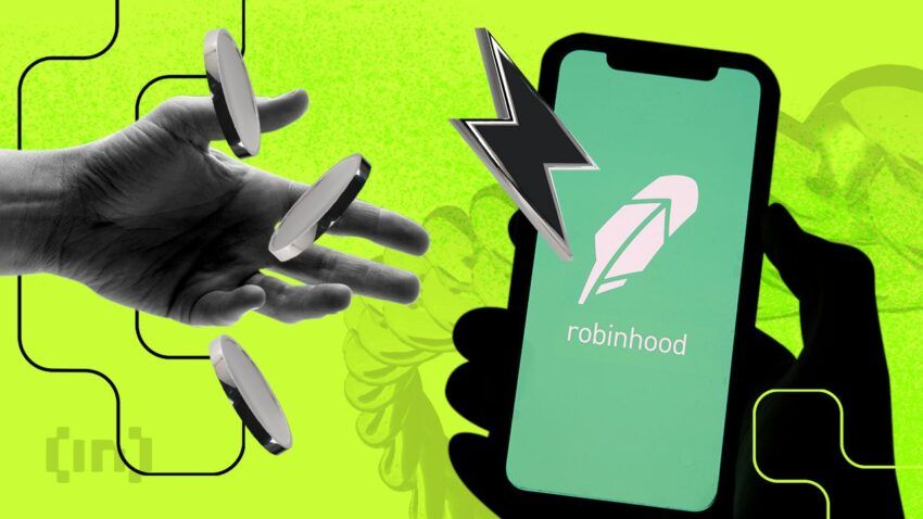 Robinhood posiada 5. największy portfel Ethereum na świecie