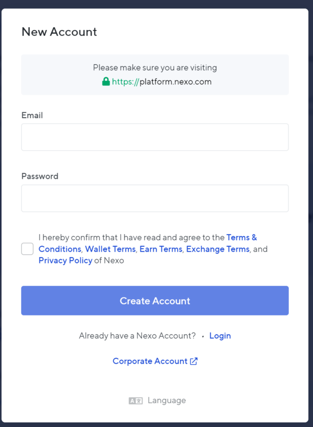 nexo bonus