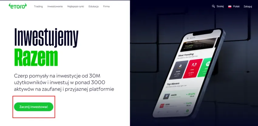 etoro rejestracja