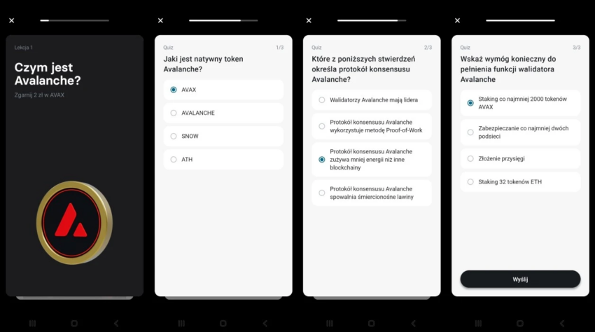 avalanche quiz revolut