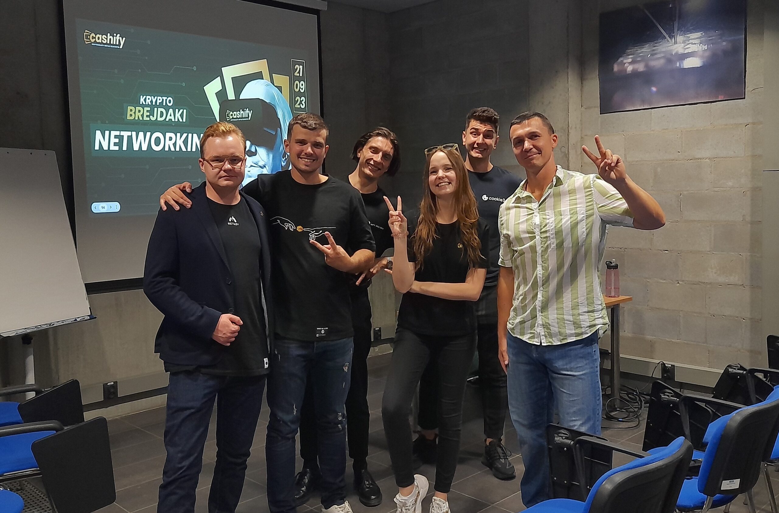 Ekipa Krypto Brejdaków na konferencji w Lublinie