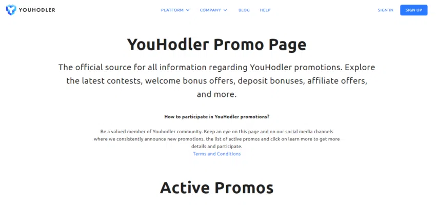 youhodler bonus