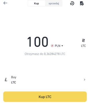 jak kupić litecoin za złotówki
