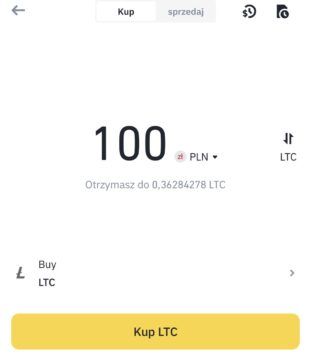 jak kupić litecoin za złotówki