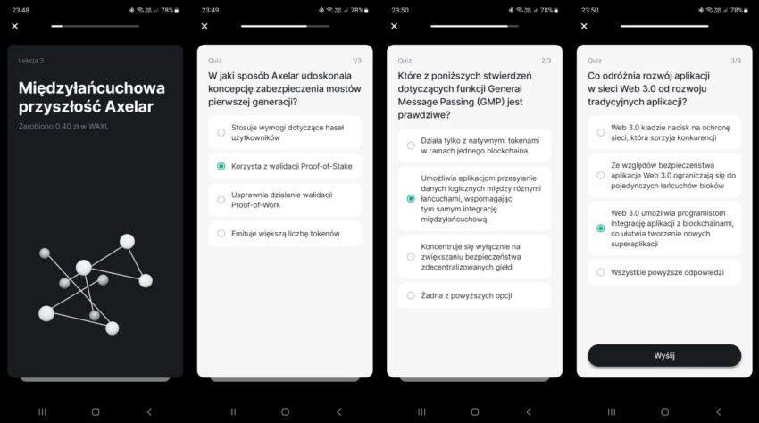 Międzyłańcuchowa przyszłość Axelar REVOLUT QUIZ