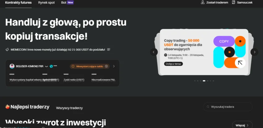 copy trading kopiowanie transakcji