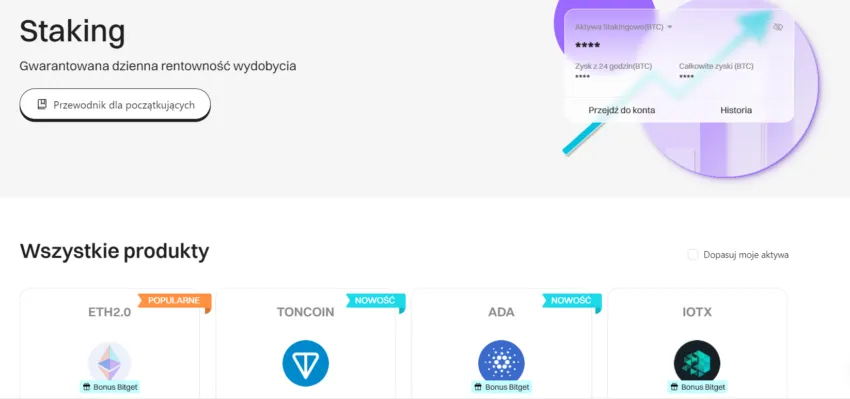 Staking: Bitget