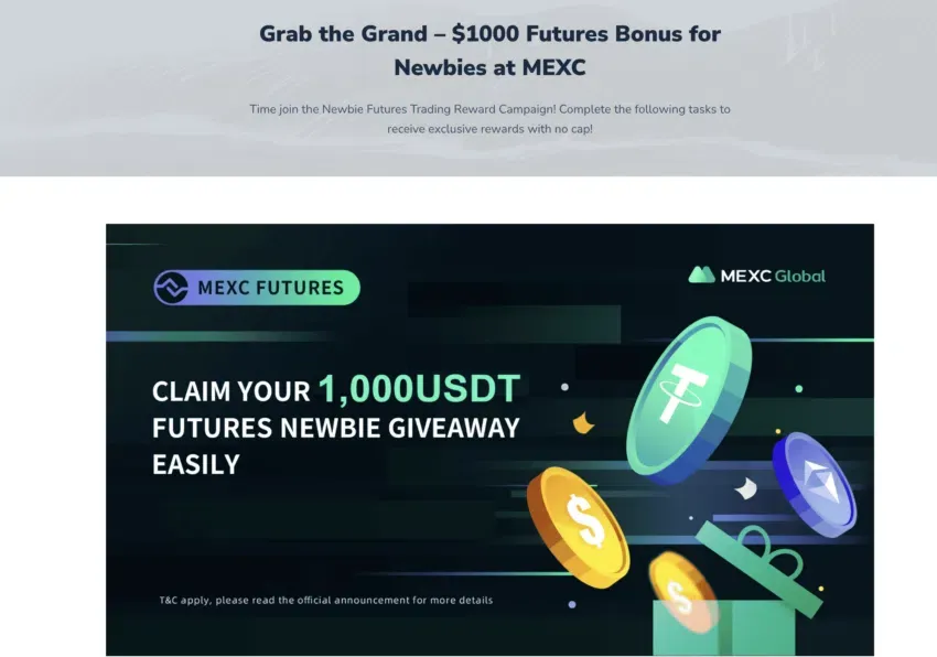 mexc bonus