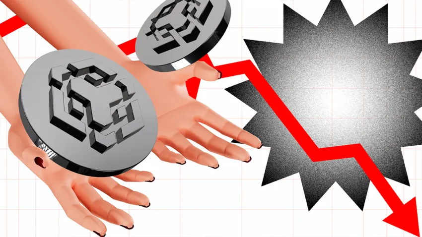 Binance Coin (BNB) wciąż poniżej tych średnich kroczących
