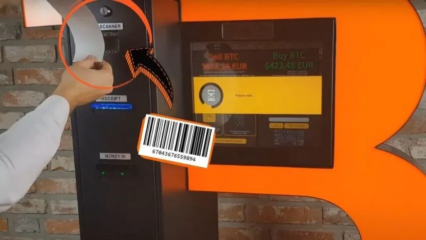 Jak sprzedać Bitcoin w bitomacie krok 3