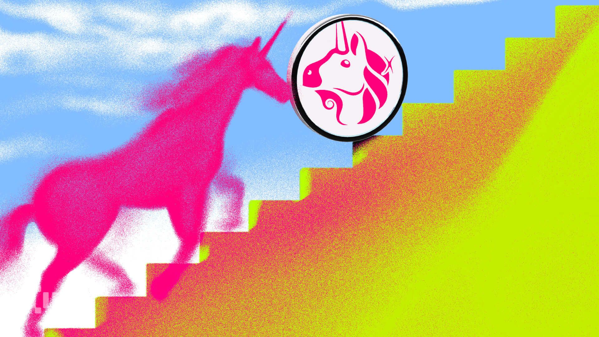 Uniswap liderem zysków: Wzrost o 40% wbrew ogólnym spadkom