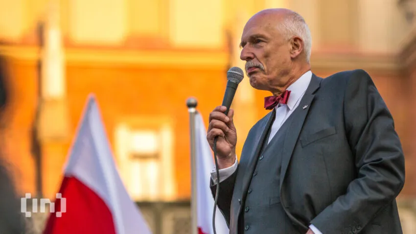 Janusz Korwin-Mikke zostaje ambasadorem Bitcoina