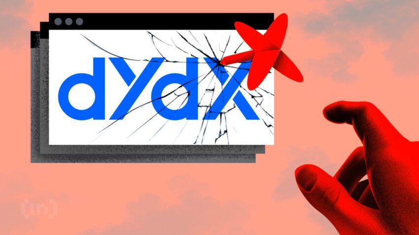 dYdX zwalnia 35% pracowników przez gwałtowny spadek TVL