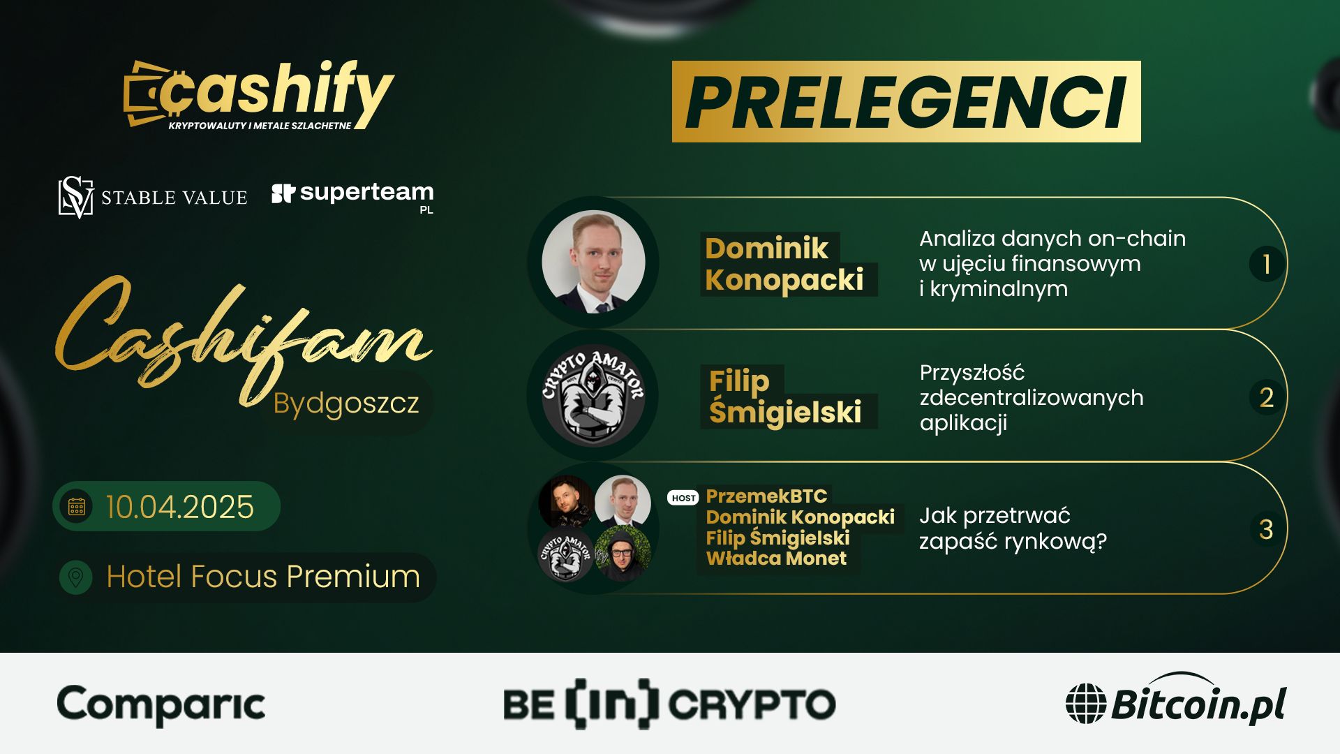 Web3 w praktyce – bezpłatna konferencja o kryptowalutach w Bydgoszczy już 10 kwietnia