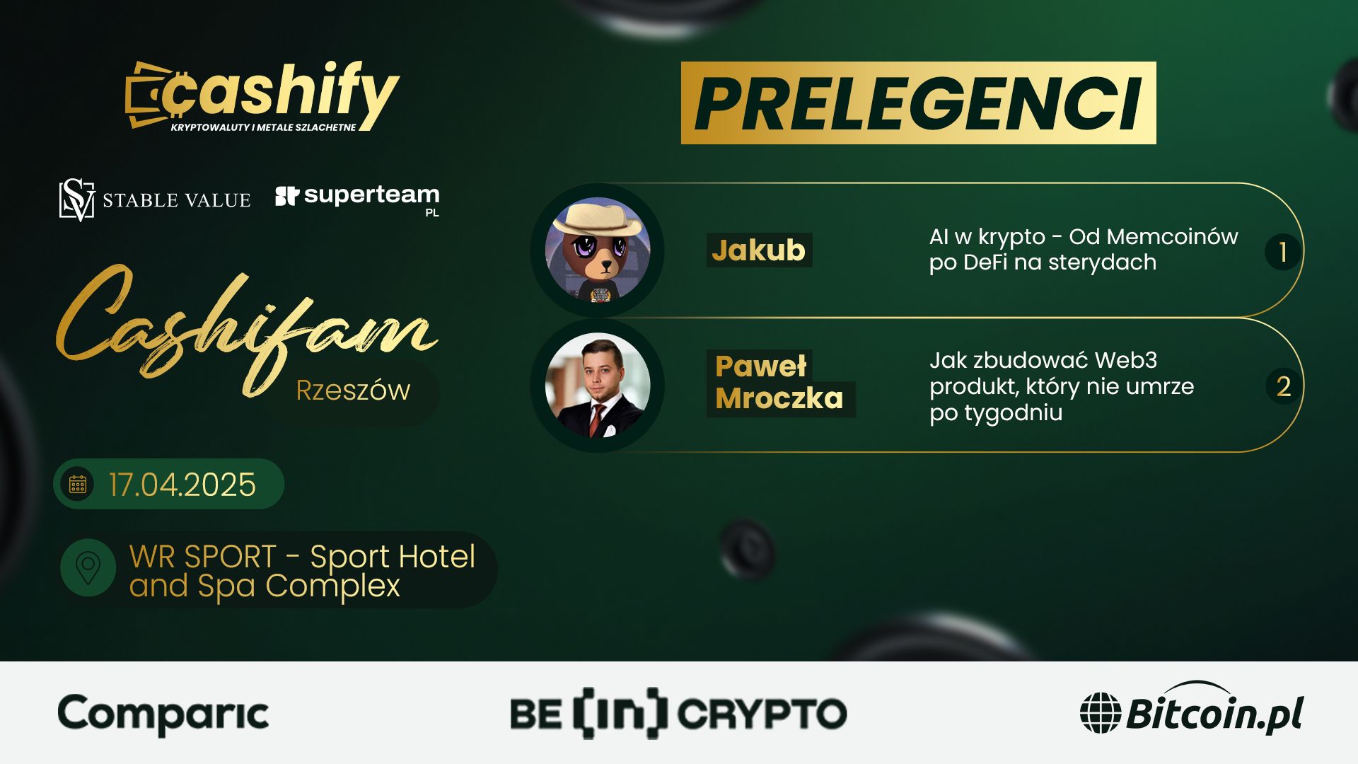 Rynki cyfrowe, AI i bezpieczne inwestowanie – meetup od Cashify w Rzeszowie