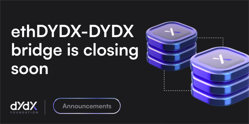 dYdX kończy jedną z największych migracji w krypto